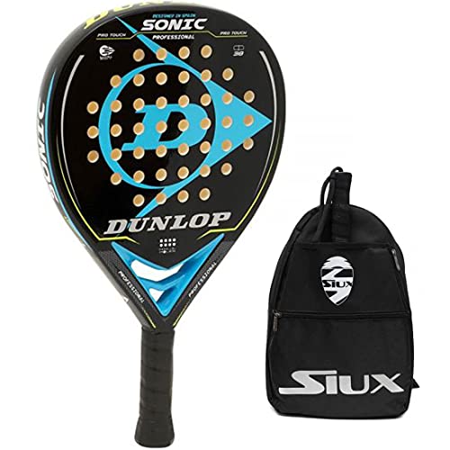 Pala de Padel Sonic Soft + Bandolera Siux / Mejores Palas de pádel para Control y Potencia / Raquetas de pádel para Hombre Mujer y niño / Marco Fabricado en Carbono