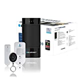 Blaupunkt Q3200 Kit de Alarma inteligente IP sin cuota mensual e inalámbrica. Incluye panel de control, conctacto de puerta DC-S4, sensor de movimiento con cámara incluida IRC-S2 y control remoto RC-R3. Funciones de domótica avanzada. Protocolo ZIGBee. Envía notificaciones al móvil a través de la aplicación y alarmas de seguridad.
