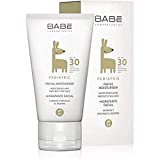 Laboratorios Babé - Crema Hidratante Facial Pediátrica SPF 30 50 ml, Piel Sensible y Delicada, Alta Protección Solar UVA UVB, Fotoprotector Para Bebé, Suavidad Inmediata