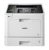Brother HL-L8260CDW - Impresora láser (Color, WiFi, Doble Cara, Pantalla LCD, Memoria de 256 MB), Blanco
