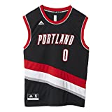 adidas INT Replica JRSY Camiseta de Baloncesto NBA Portland Trail Blazers, Hombre, Azul, XS