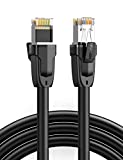 UGREEN Cable Ethernet Cat 8, Cable de Red LAN 40Gbps con Conector RJ45 (2000MHz, Cable SFTP) Compatible con PS5, Xbox X/S, PC, TV Box, Router, PS4, Servidor NAS, Cat 6, Cat 5e, Cat 5 (8M)