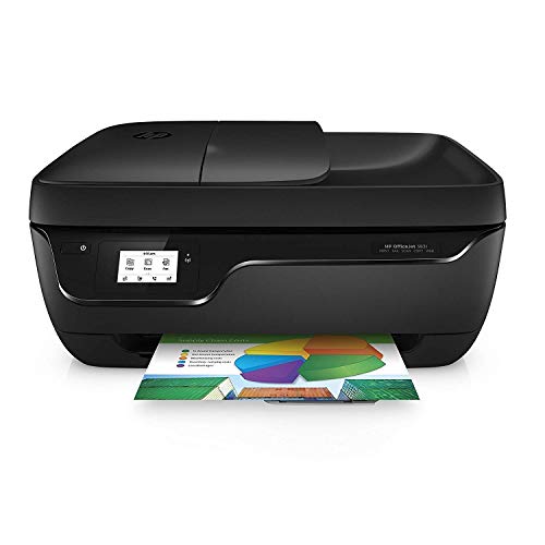 HP OfficeJet 3831 - Impresora multifunción (imprime, copia, escanea, WiFi, 512 MB, 600 x 300 DPI, 1200 x 1200 DPI, A4, 216 x 297 mm)