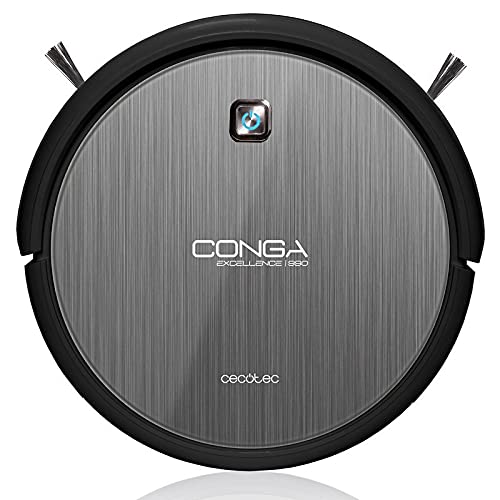 Cecotec Robot Limpiacristales Windroid 880 SprayWater Smart Connected, Pulveriza, Limpia y Seca, Control por APP y Mando a distancia, 4 Programas, Cable 5.5 m, Incluye 12 Paños