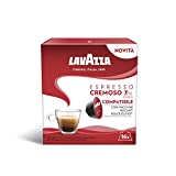 Lavazza, 96 Cápsulas Compatibles con Máquina Nescafé Dolce Gusto, Espresso Cremoso, 6 cajas de 16 cápsulas (1200 g)