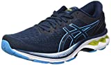 Asics Gel-Kayano 27, Road Running Shoe Hombre, Bleu Bleu Cyan, 44.5 EU