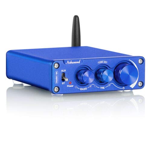 Nobsound NS-15G PRO CSR8675 Bluetooth 5.0 HiFi APTX-HD Amplificador digital PCM5102A Decodificación; 100W × 2 con fuente de alimentación (Bluetooth 5.0 CSR8675)