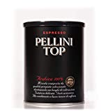 Pellini Caffè - Café molido para máquina - Espresso Pellini Top Arabica 100% - 1 Lata de 250 gr