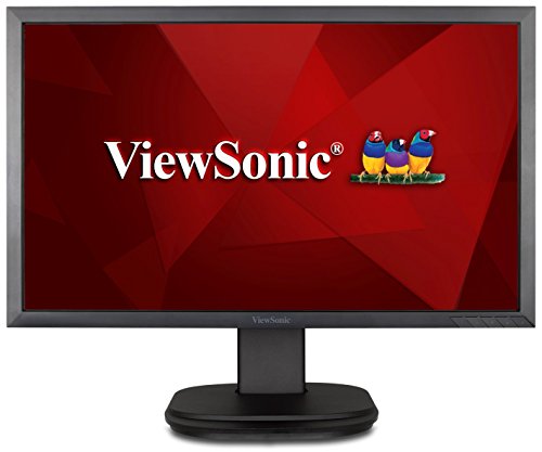 ViewSonic VG2239SMH Monitor ergonómico Full HD de 24 Pulgadas con HDMI, VGA, DisplayPort, Cuidado de la Vista para Trabajar y estudiar en casa, Negro