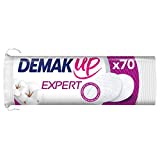 DEMAK UP Discos desmaquillantes expert round, Blanco, 70 uds