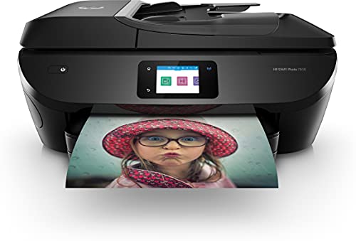 HP Envy Photo 7830 Y0G50B, Impresora Multifunción Tinta A4, Color, Imprime, Escanea, Copia y Fax, Wi-Fi, Ethernet, USB 2.0, HP Smart App, Incluye 4 Meses del Servicio Instant Ink, Negra