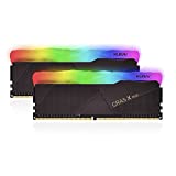 KLEVV CRAS X RGB Kit de 16GB (8GB x2) 3200MHz Memoria para Gamers DDR4-RAM XMP 2.0 Overclocking de Alto Rendimiento