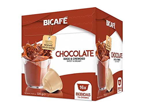 BICAFÉ - Cápsulas Chocolate Compatibles Dolce Gusto