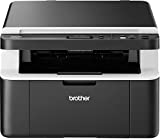 Brother DCP-1612W - Impresora multifunción 3 en 1 (Impresora láser, fotocopiadora Digital, escáner a Color, 2400 x 600 PPP, USB 2.0, WLAN), Color Gris Oscuro