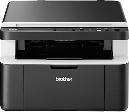 Brother DCP-1612W - Impresora multifunción 3 en 1 (Impresora láser, fotocopiadora Digital, escáner a Color, 2400 x 600 PPP, USB 2.0, WLAN), Color Gris Oscuro