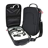 ProCase Estuche Duro de Viaje para Oculus Quest/Oculus Quest 2 Visor Juego VR y Controladores, Caja de Transporte Rígida Antigolpes, Funda Protectora para Gafa Realidad Visual Mando Accesorios -Negro