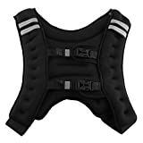 Zerone 10KG Chalecos de Peso Ajustable, Entrenamiento con Pesas para el Ejercicio Físico