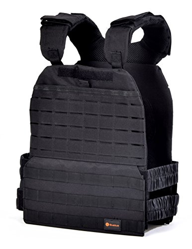 Sveltus Chaleco lastrado 15 kg Pro Chaqueta, Unisex Adulto, Negro