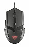 Trust GXT 101 - Ratón Iluminado para Gaming (4800 PPP), Negro