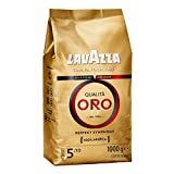 Lavazza Café en Grano, Qualità Oro Perfect Symphony, Café Espresso 100% Arábica Redondo y Aromático, Paquete de 1 Kg