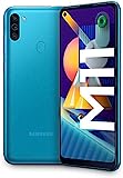 SAMSUNG Galaxy M11 | Smartphone Dual SIM, Pantalla de 6,4"", Cámara 13 MP, 3 GB RAM, 32 GB ROM Ampliables, Batería 5.000 mAh, Android, Color Azul metálico
