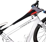 Bicicleta Entrenador Rodillo Sudor Neto Cubrir Cuadro Guardia Correa Absorbe Sudor (A)