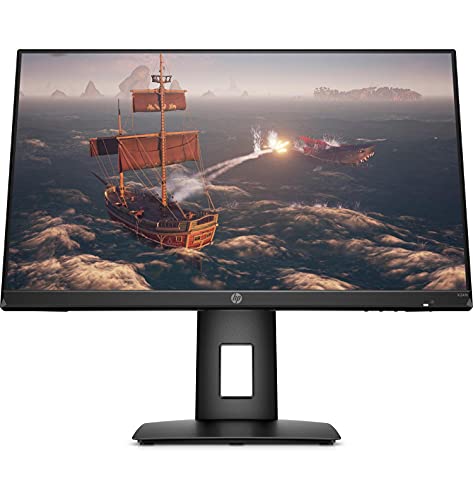 HP X24ih – Monitor Gaming de 24" Full HD (1920 x 1080 a 144Hz, IPS, 1ms, HDMI, Antirreflejo, Low Blue Light, Altura e Inclinación Ajustables) Negro