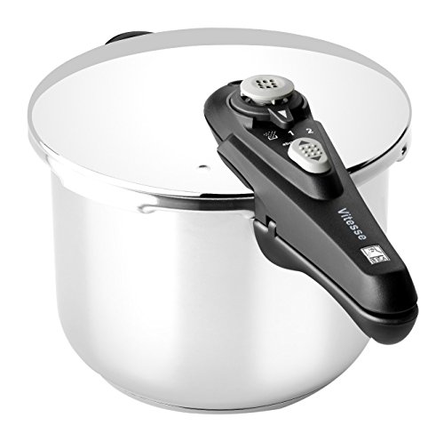 BRA Vitesse - Olla a presión 4 litros, Acero Inoxidable, apto para todo tipo de cocina incluida inducción.