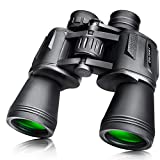 Prismáticos 10x50 Slokey – Binoculares Largavista Profesionales, de Largo Alcance y Potentes para Adultos. Ideales para Caza, Astronomía, Observación de Aves y Camping. Incluye Funda, Correa y Gamuza