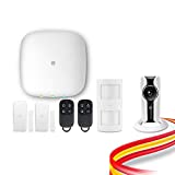 Kit de Alarma Chuango H4 Plus WiFi + GSM con Cámara HD WiFi. Detección inhibidores y notificación fallo alimentación. Sistema sin Cuotas. Soporte desde España