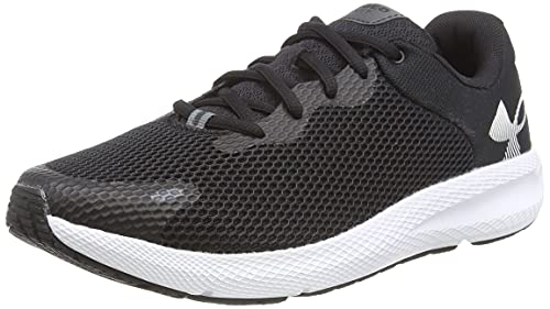 Under Armour UA Charged Pursuit 2 BL, Zapatos para Correr, Hombre, Negro (Black / Black / White), 43 EU