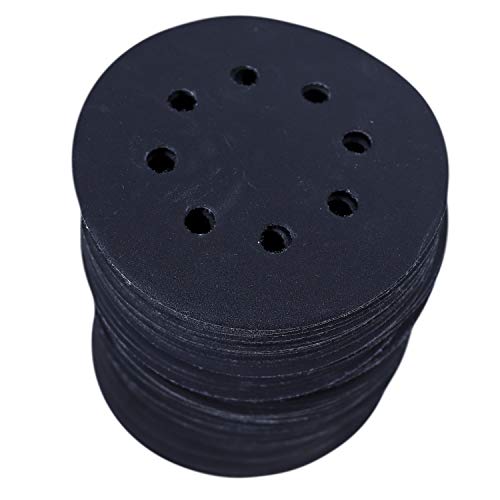 S&R 70 Discos 125 Papel de lija abrasivo P320-2000. Papel de lija impermeable para Coche Metal Madera Acero inoxidable. Discos 125 mm