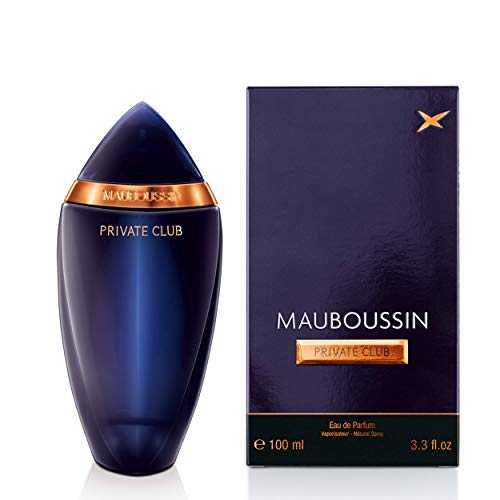 Mauboussin Eau De Parfum Homme - Private Club - Aroma Amaderado & Oriental, 100 ml