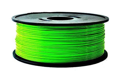 ARIANEPLAST - Filamento 3D ABS ø1,75 mm - Para impresora 3D - Duradero - Certificado ROHS - Verde manzana - Rollo de 1 kg - Fabricado en Francia