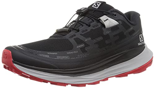 SALOMON Shoes Ultra Glide, Zapatillas de Trail Running Hombre, Black/Alloy/Goji Berry, 44 EU