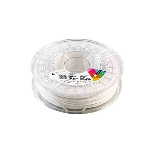 SMARTFIL FLEX, 2.85mm, Ivory White, 750g Filamento para Impresión 3D de Smart Materials 3D