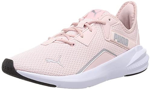 PUMA Platinum Shimmer Wn's, Zapatillas de gimnasio, para Mujer, Rosa (Lotus-Metallic Silver), 38 EU