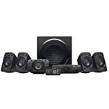 Logitech Z906 5.1 Sistema de Altavoces Sonido Envolvente THX, Certificado Dolby&DTS, 1000 W de Pico, Multi-Dispositivos, Entradas Audio Múltiples, Enchufe EU, PC/PS4/Xbox/TV/Móvil/Tablet