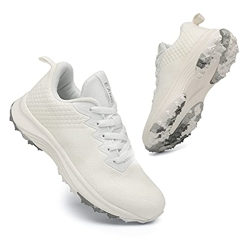 Zapatos para Mujer Zapatillas y Calzado Deportivo Aire Libre y Deportes Running Correr en Asfalto(37,Blanco)