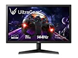 LG UltraGear 24GN53A-B - Monitor Gaming de 24" FullHD (1920×1080, 144Hz, 1ms, 1000:1, 300nit, NTSC 72%, 16:9, HDMI, DisplayPort) Negro