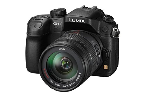 Panasonic LUMIX GH3 - Cámara Evil de 16 MP (Kit Cuerpo + Lumix G Vario HD 14-140 mm f/4-5.8), Negro [Importado]