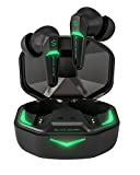 Black Shark Auriculares Inalambricos con Latencia Ultrabaja de 55 ms, Auriculares Bluetooth Gaming con Bluetooth 5.2, Dual Mode, Drivers de 10 mm, Tiempo de Uso 35 h, IPX4 de Impermeabilidad, 4 Micró