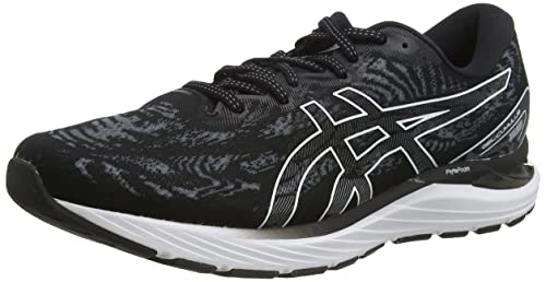 Asics Gel-Cumulus 23, Road Running Shoe Hombre, Black/White, 43.5 EU