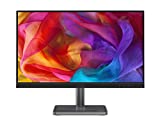 Lenovo L24i-30 - Monitor Gaming 23.8" FullHD (IPS, 75Hz, 4ms, HDMI, VGA, FreeSync, Base Metálica con Soporte para teléfono) Ajuste de inclinación - Negro