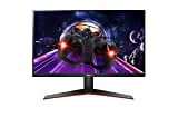 LG 24MP60G-B - Monitor 24 pulgadas gaming, Full HD, 75Hz, 5 ms, 1000:1, 250nit, NTCS 72%, 16:9, HDMI, DisplayPort