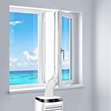 REDTRON 400CM Aislamiento de Ventanas para Aire Acondicionado Móvil, AirLock Adecuado para Unidad de Aire Acondicionado Portátil, Parada de Aire Caliente, Fácil Instalación