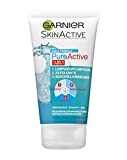 Garnier Skin Active Pure Active 3 en 1 Limpiador, Exfoliante y Mascarilla - 150 ml