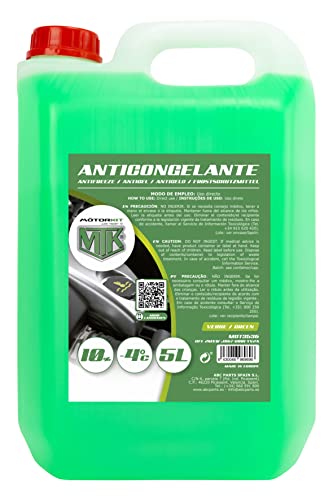 Motorkit MOT3536 Anticongelante, 5L, 10 %, Verde