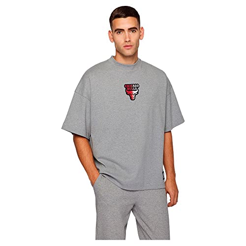 BOSS TCourt_NBA Camiseta, Medium Grey36, XXL para Hombre