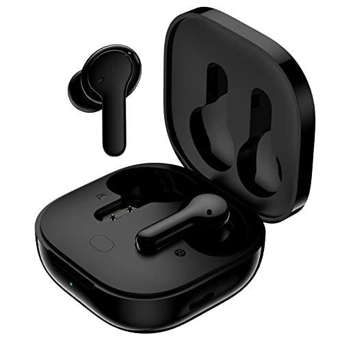 Auriculares Bluetooth, HOMSCAM Auriculares 5.1 Auriculares Inalámbricos con IPX5 Impermeable, Control Táctil Inteligente, Micrófono in Ear, HiFi Mini Estéreo,Carga USB-C para Android iOS Teléfono